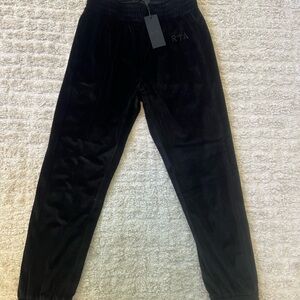 RTA Black Velvet Bottoms